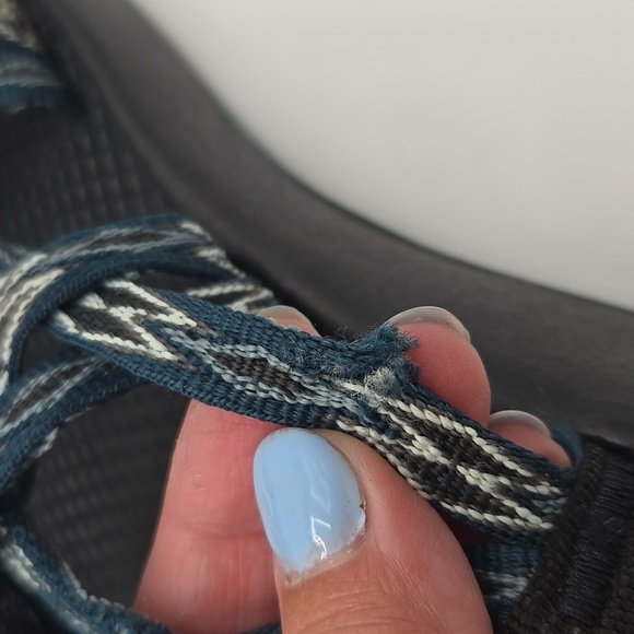 Chaco ZX2 Classic Athletic Angular Teal Sandals Size 9 - Picture 10 of 10